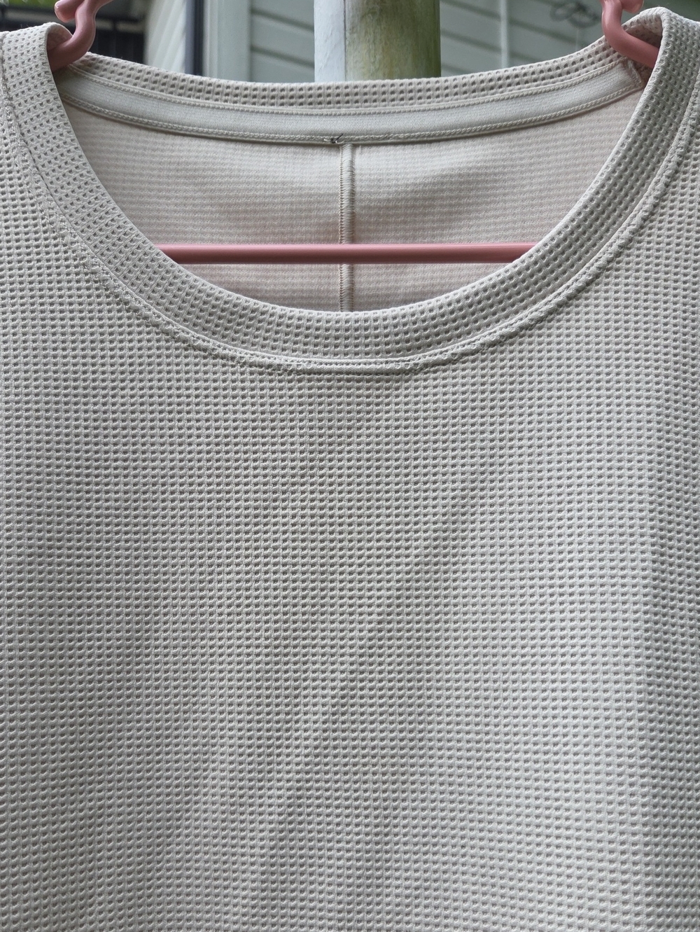 Lululemon Long Sleeve Waffle Shirt Women - Picture 3 of 7